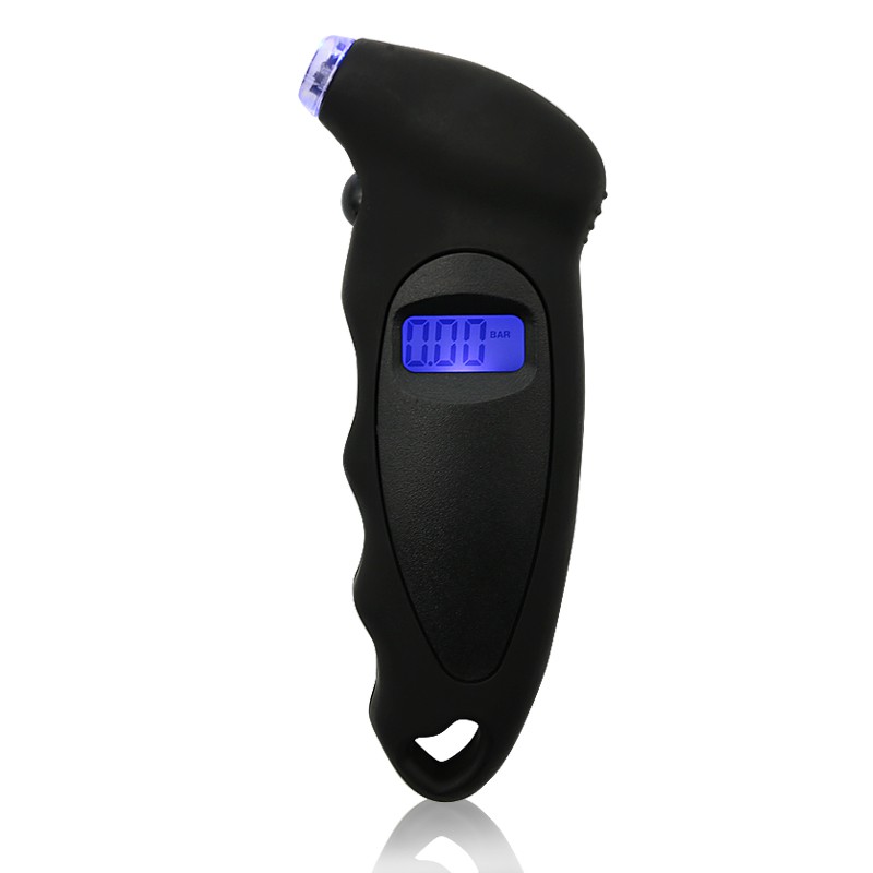 Pengukur Tekanan Ban Mobil Digital Tire Gauge LCD Manometer