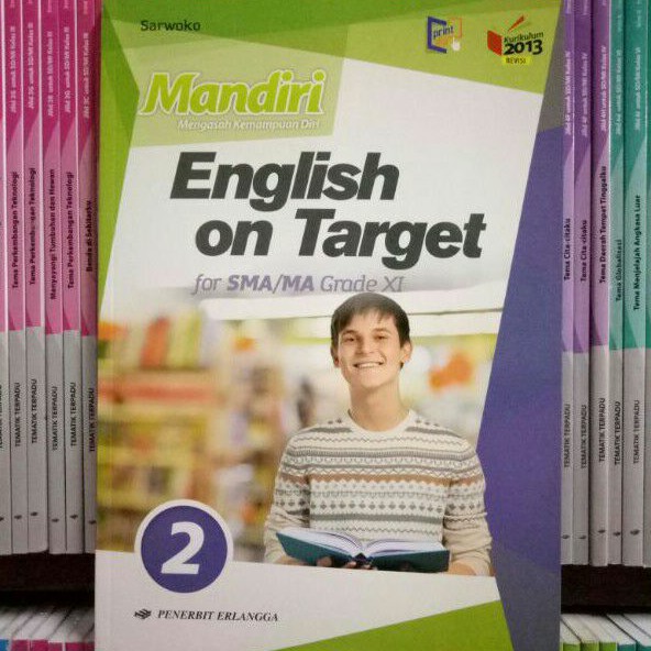 Jual BUKU MANDIRI BAHASA INGGRIS SMA MA KELAS 11 REVISI K13N ERLANGGA 