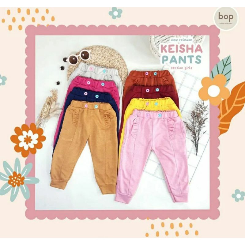 Celana panjang anak perempuan  1-5 tahun soft babytery by jump inc