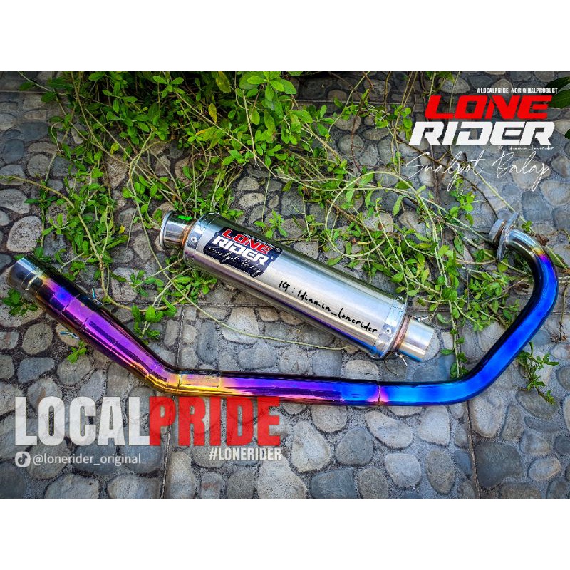Knalpot Lone Rider SATRIA FU - LONE RIDER ORIGINAL - RR Pahe Pipa Bluemoon - SATRIA FU 150