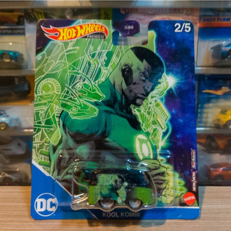 HOT WHEELS KOOL KOMBI - GREEN LANTERN - PREMIUM