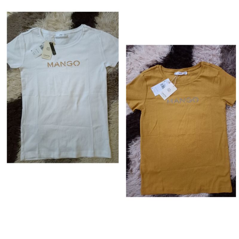 NEW  KAOS WANITA LENGAN PENDEK BRAND MANGO ORIGINAL / KAOS MANGO CEWEK