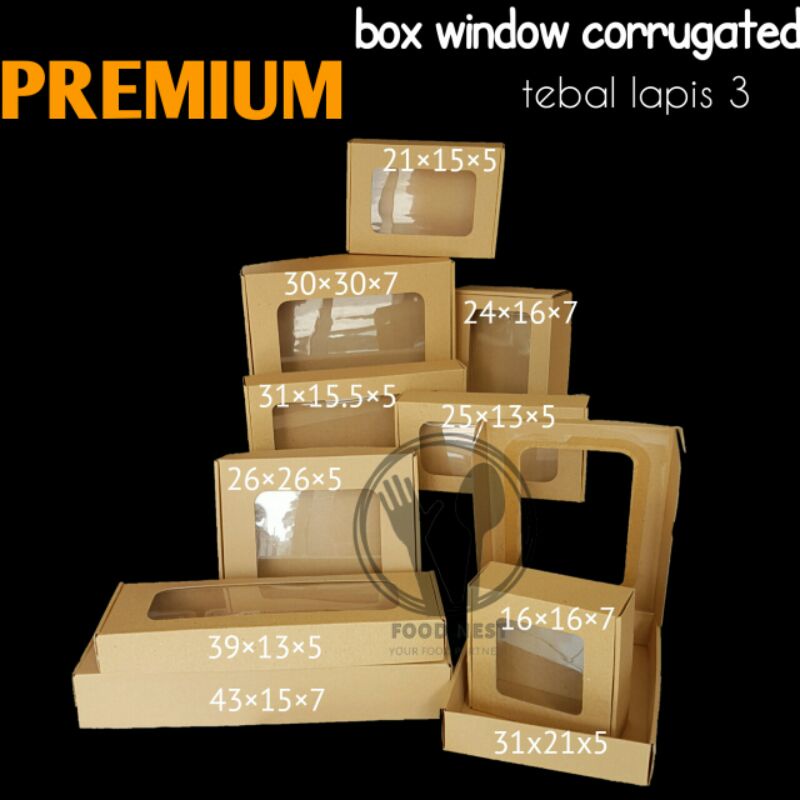 

KARDUS CORRUGATED TOP LOCK KOTAK DUS PIZZA DIE CUT MIKA 16X16X7 30X30X7 21X15X5 24X16X7 31X15.5X5