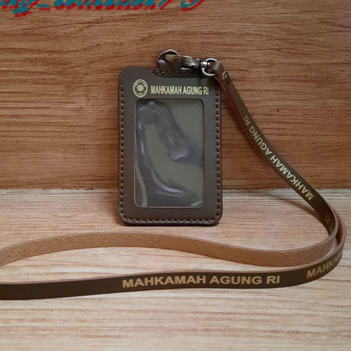

Model Baru Tempat Id Card Mahkamah Agung MA RI Kulit Holder Id Card Kulit MA Mahkamah Agung RI,