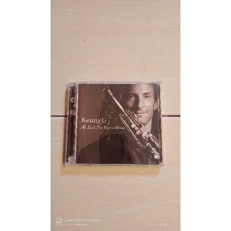 CD MUSIC KENNY G-AT LAST THE DUETS ALBUM.