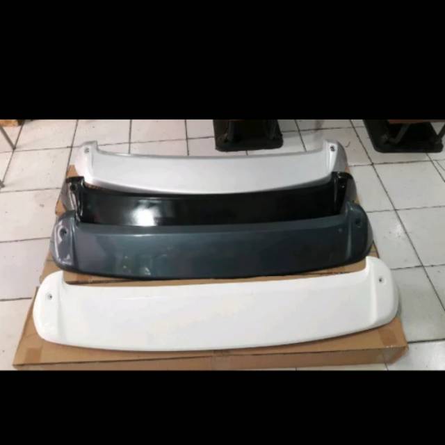 spoiler all new avanza all new xenia plastik dengan lampu