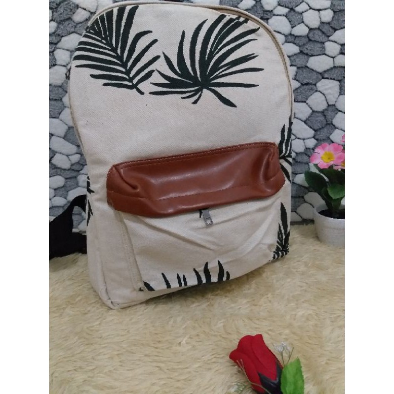 Jual BACKPACK KANVAS By RTL Shopee Indonesia