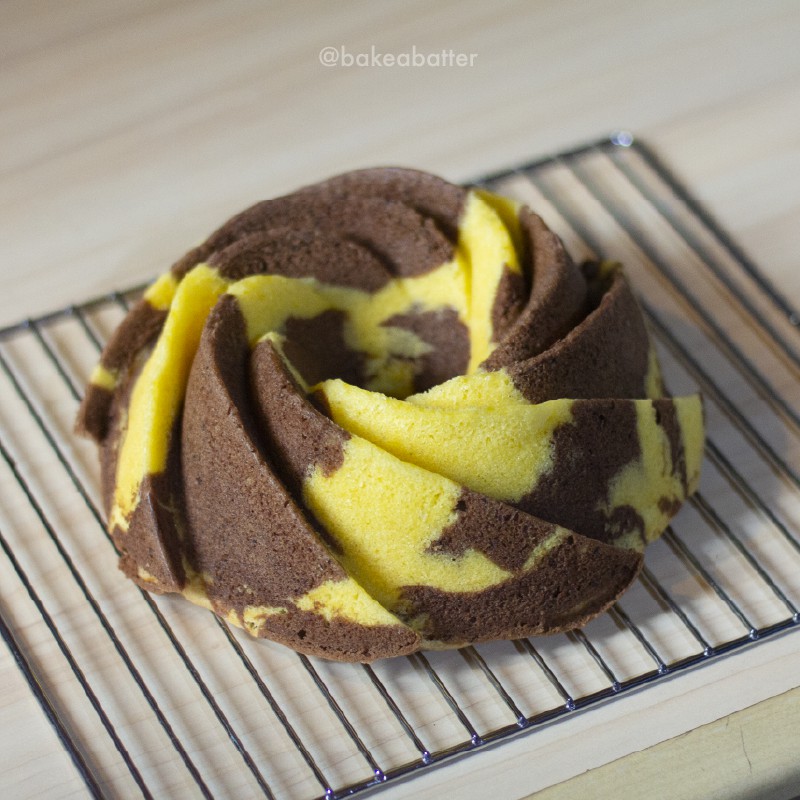 

Bolu Jadul Marble Cake - Bake a Batter