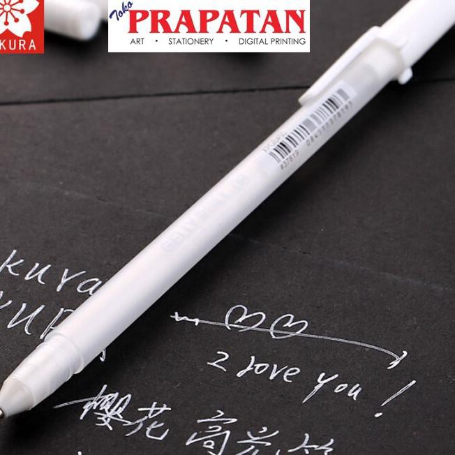 

VGJ[1255] Sakura Gelly Roll White Pen 0.5/0.8/1.0 Amanah ,.,.,.,.,!