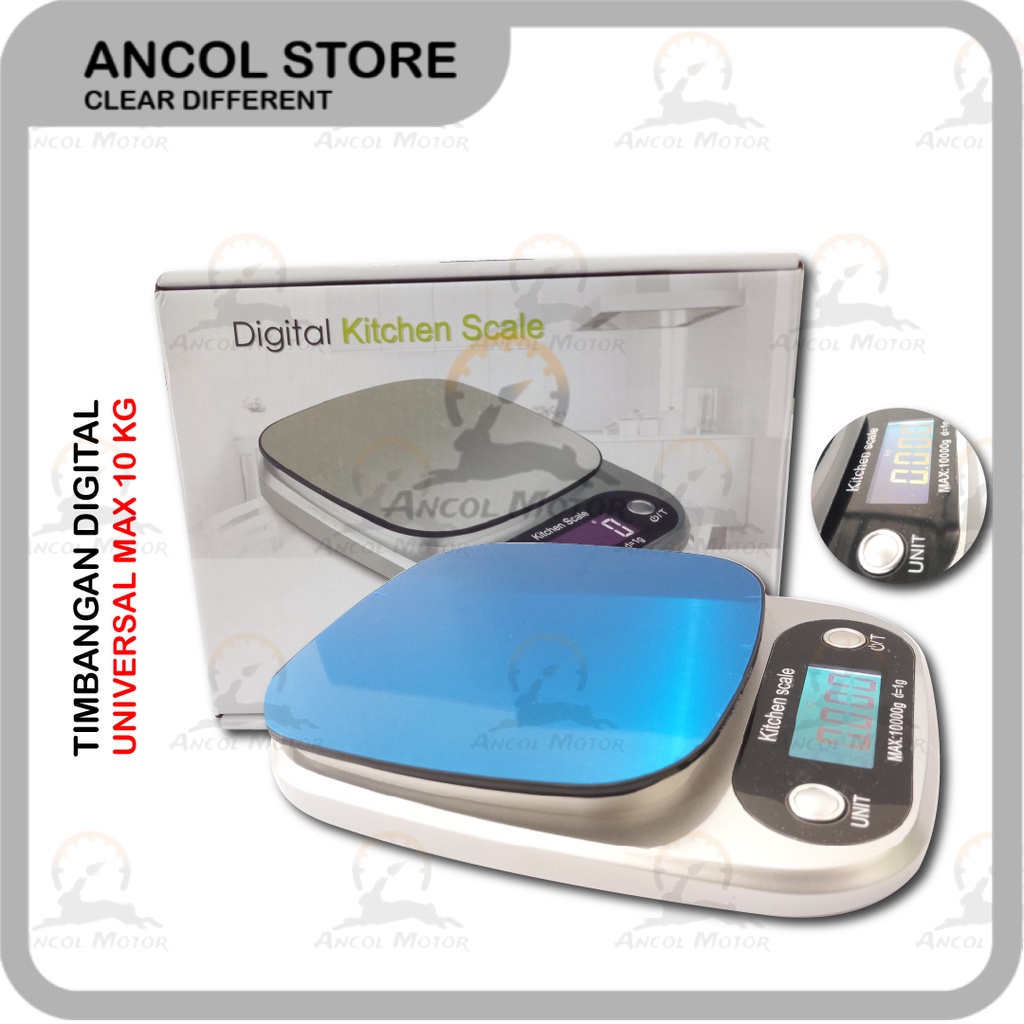 Bagus Timbangan Dapur Digital 10kg Kitchen Scale Timbang Kue Kopi Susu