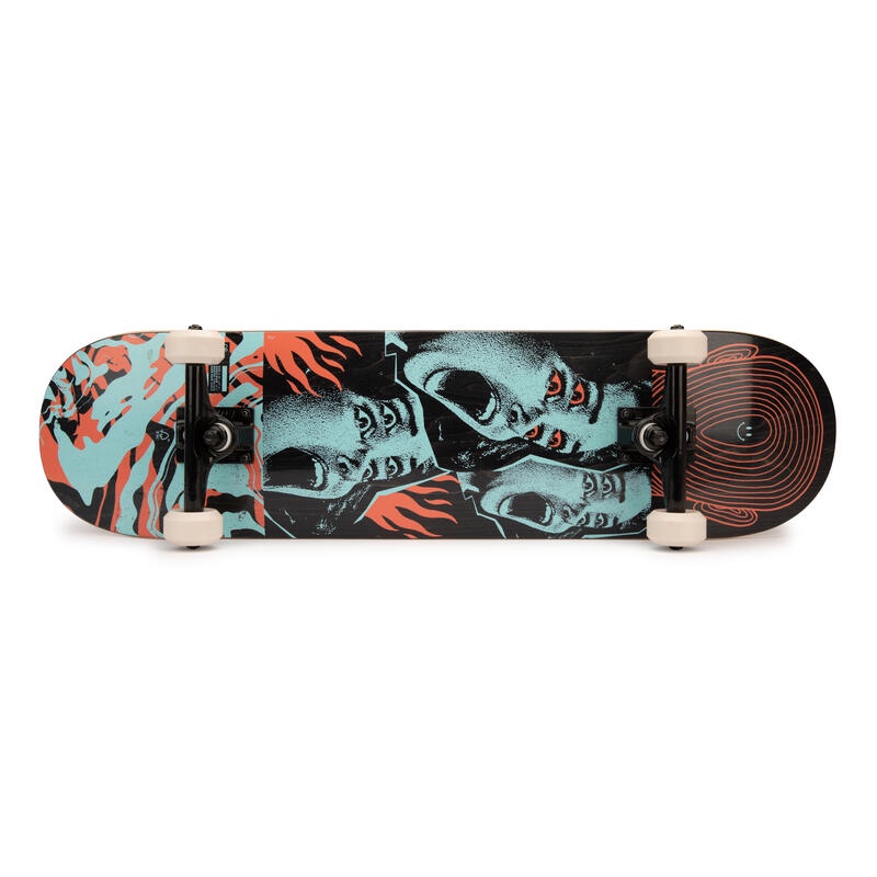 OXELO Skateboard Fullset 8&quot; CP500 Fury