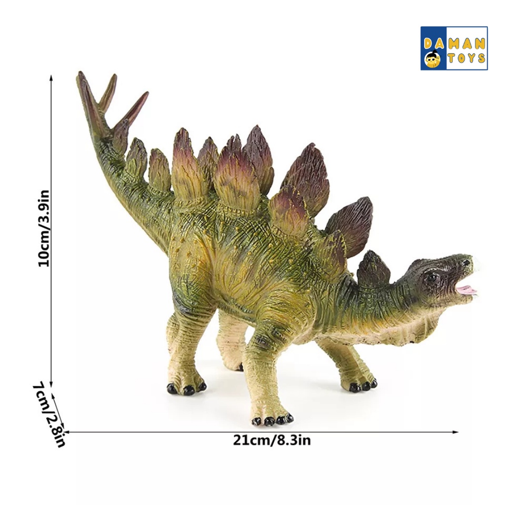 Jurassic Dinosaurus Stegosaurus Action Figures Dinosaur World