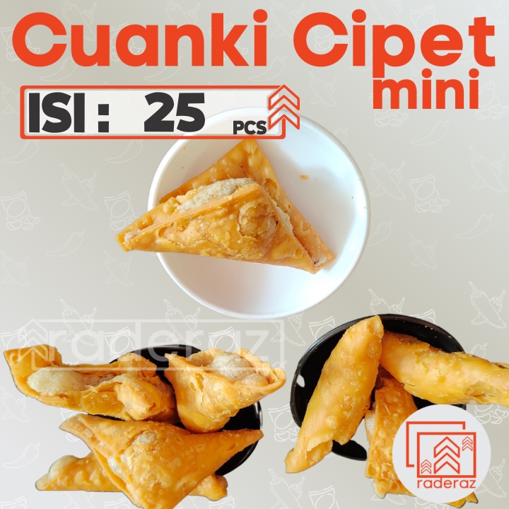 

cuanki CIPET MINI isi 25pcs toping Baso aci cuanki seblak by RADERAZ (bisa GROSIR bisa COD)