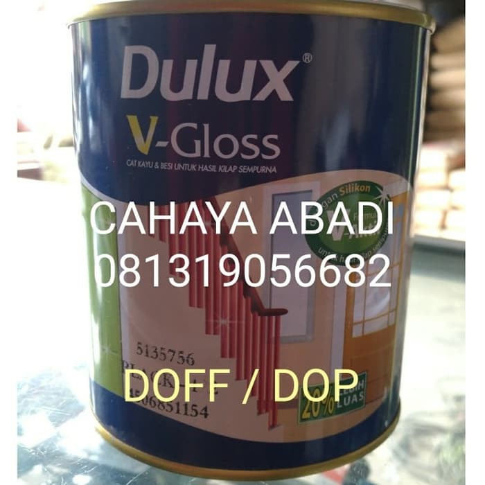 

CAT MINYAK KAYU BESI DULUX VGLOSS DOFF