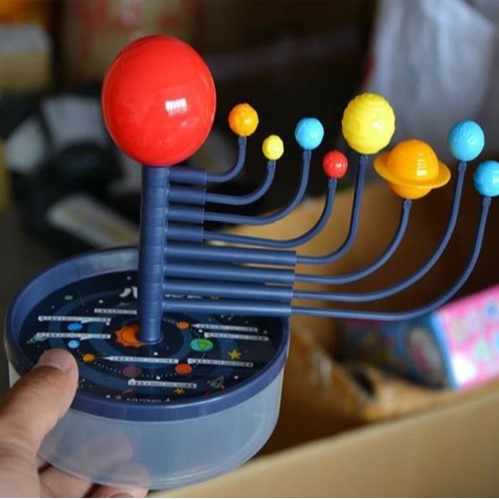 Pajangan Miniatur 9 Planet Tata Surya DIY / Planet Solar System Mainan