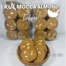 KUE BOLU KERING MOCCA ALMOND ISI 250 GRAM / Bolu moka / Bolu rasa mocca /TERLARIS / MANIS