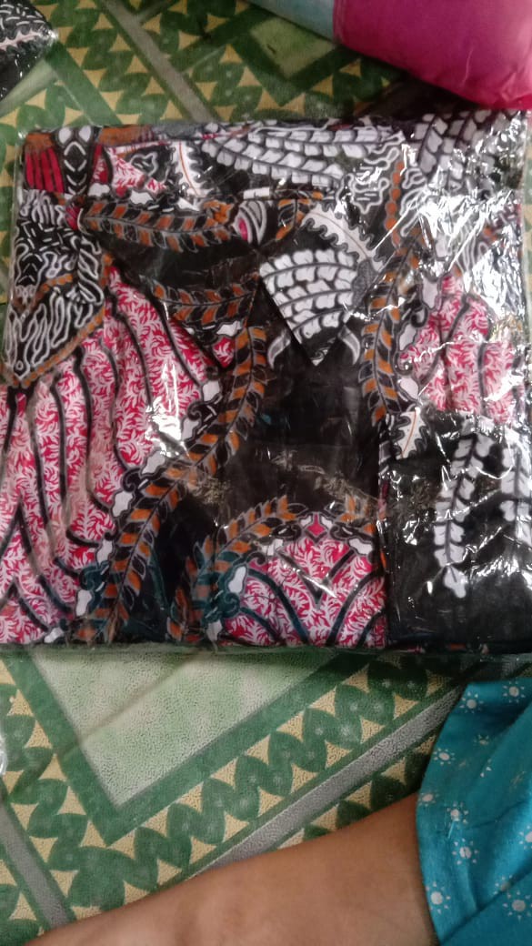 Maura Couple - Sania Ruffle Batik Couple Ori Ndoro Jowi Dnt Garansi Termurah Seharga Rp62.000 -