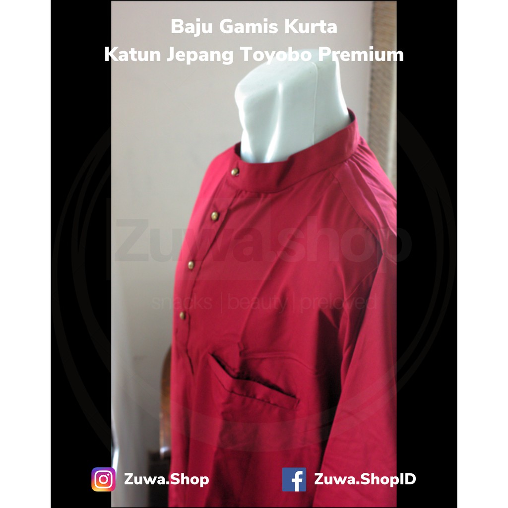 (BARU) Baju Gamis Kurta Katun Jepang Toyobo Premium