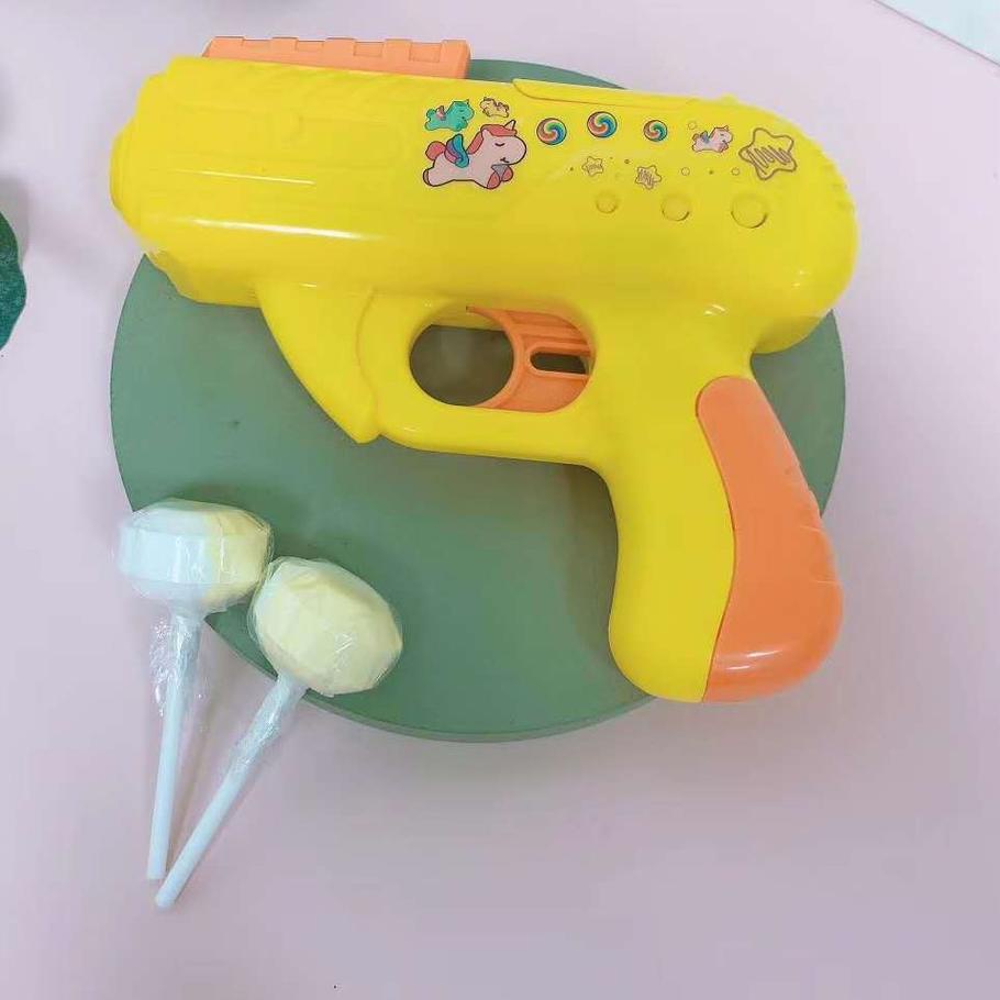 COD√ Mainan Pistol Permen Lolipop Viral / Tembakan Lollipop Permen / Candy Gun / Lollipop Gun