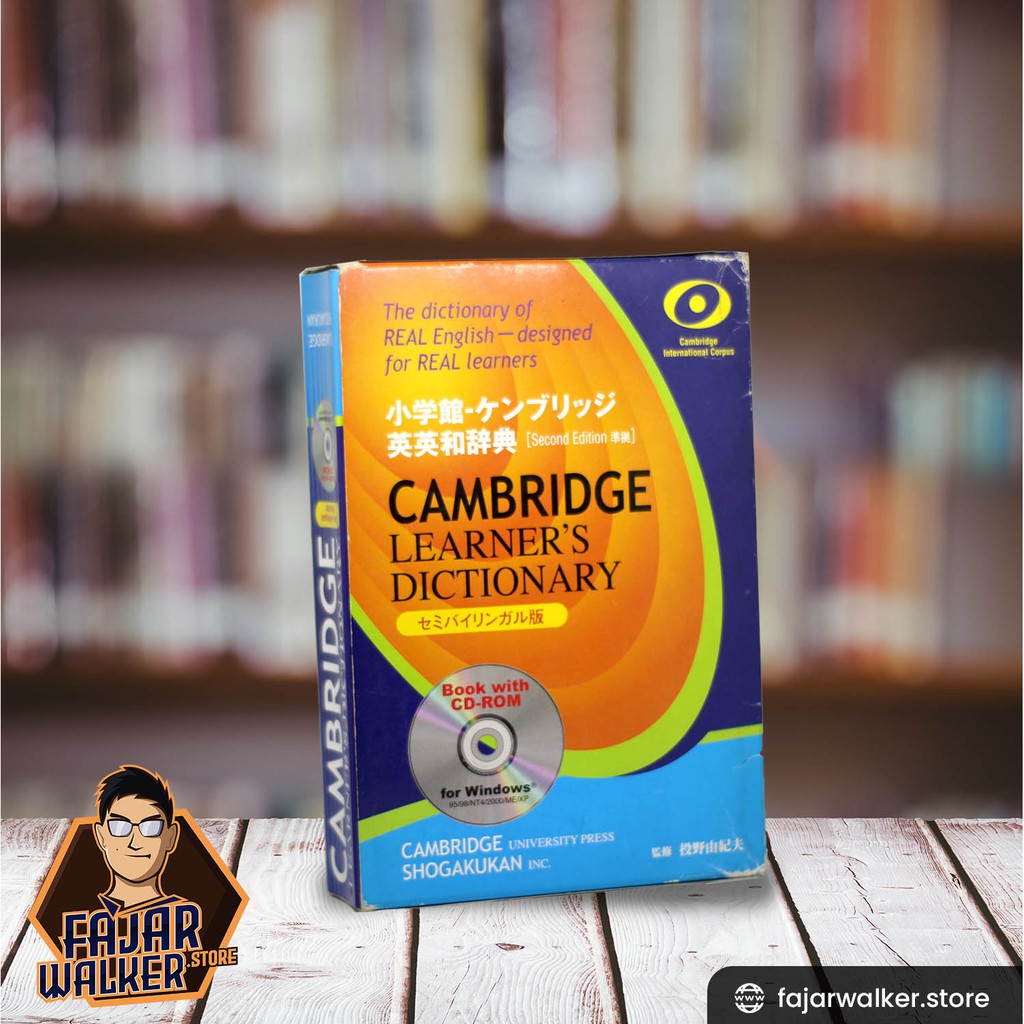 Jual Buku Cambridge Learner's Dictionary. Semi Bilingual. Original ...