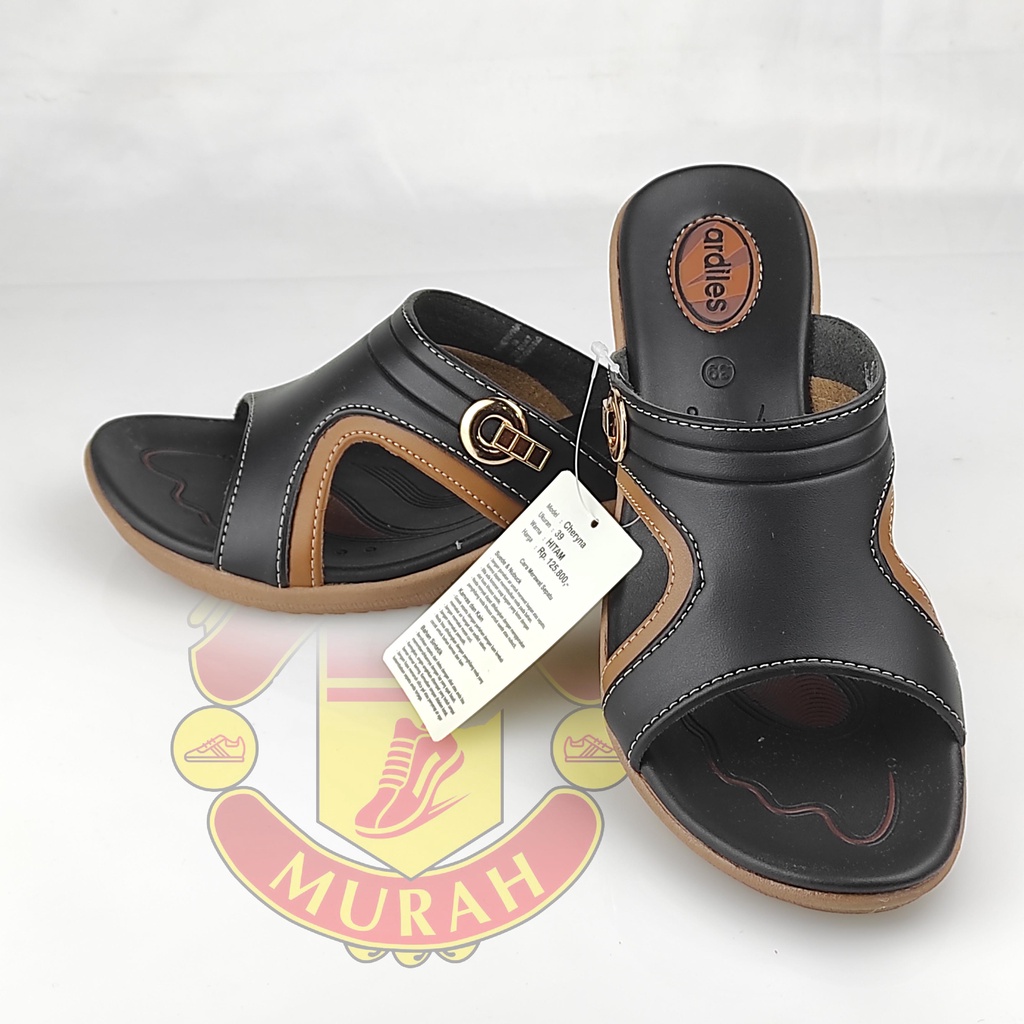 Sandal Wanita Ardiles Cherryna - Hitam