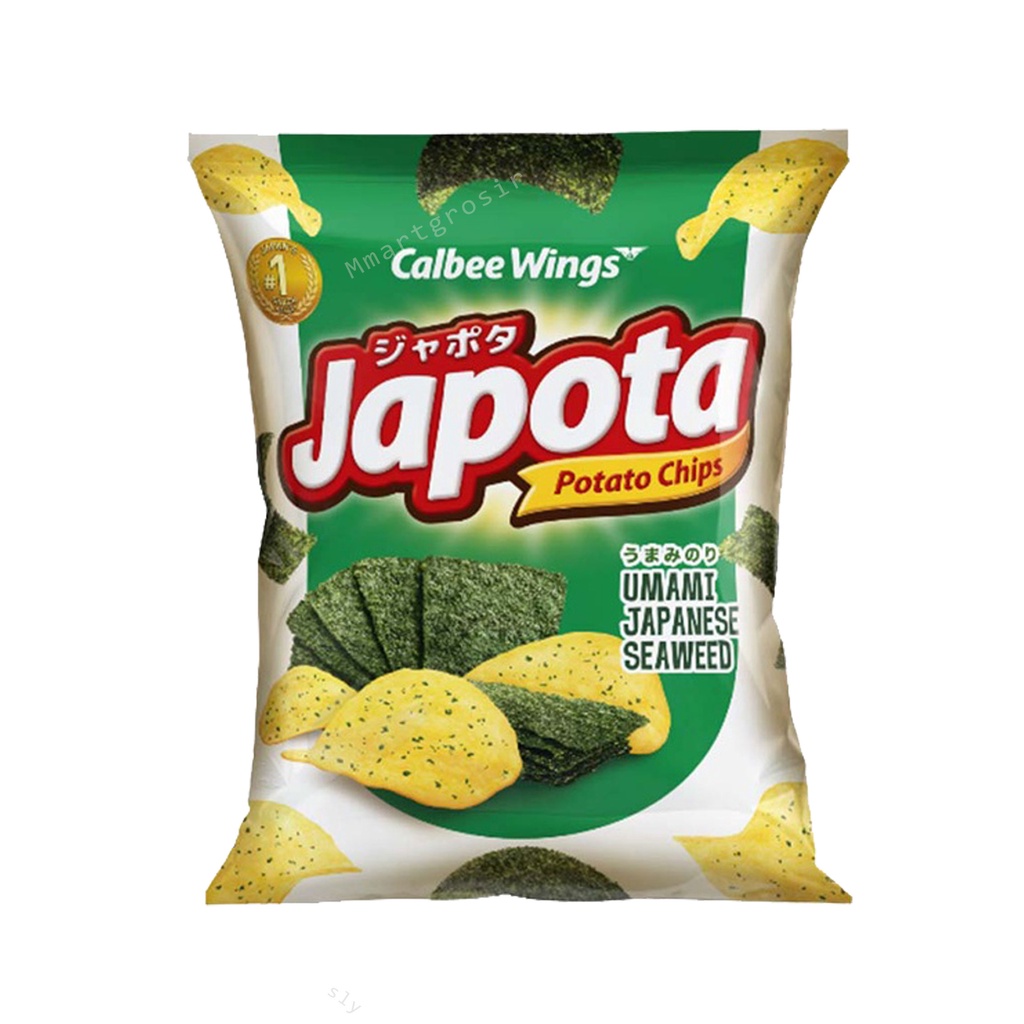 JAPOTA POTATO CHIPS UMAMI JAPANESE SEAWEED 68g