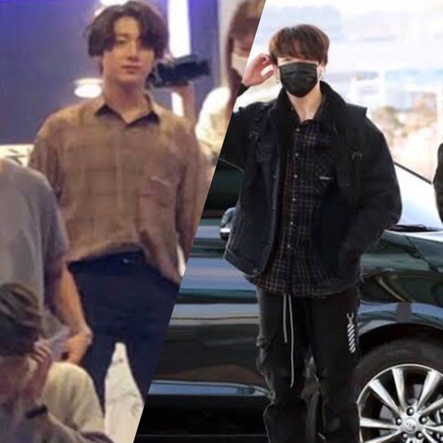 JUNGKOOK DIAMOND LAYLA ‘LAYLA ENDLESS LOVE FLUFF MOOD CHECK SHIRT S24