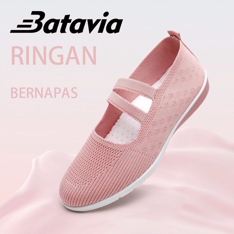 Terbang anyaman sepatu wanita 2023 baru datar rajutan bernapas beanie sepatu pantofel bawah lembut dangkal A162