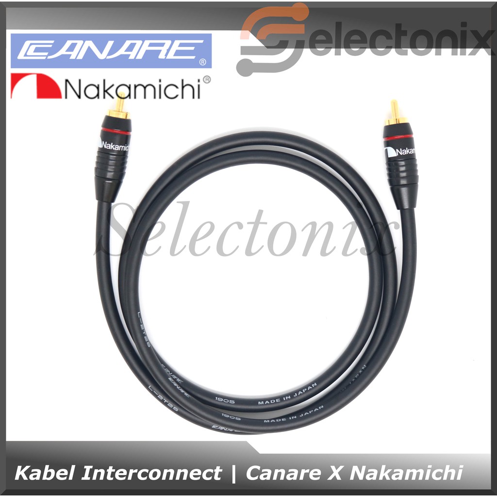 Kabel Interconnect RCA | Canare x Nakamichi [request]