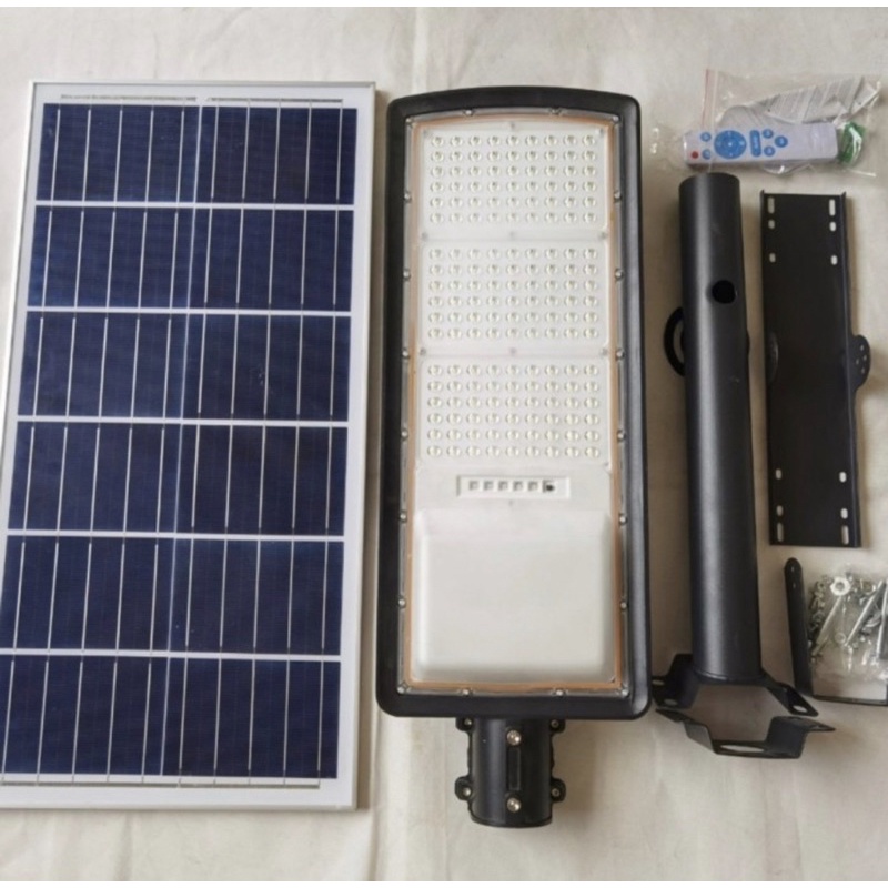 lampu jalan PJU solar panel surya 800 watt 2 in 1 lampu PJU solar cell 800w 800 watt outdoor