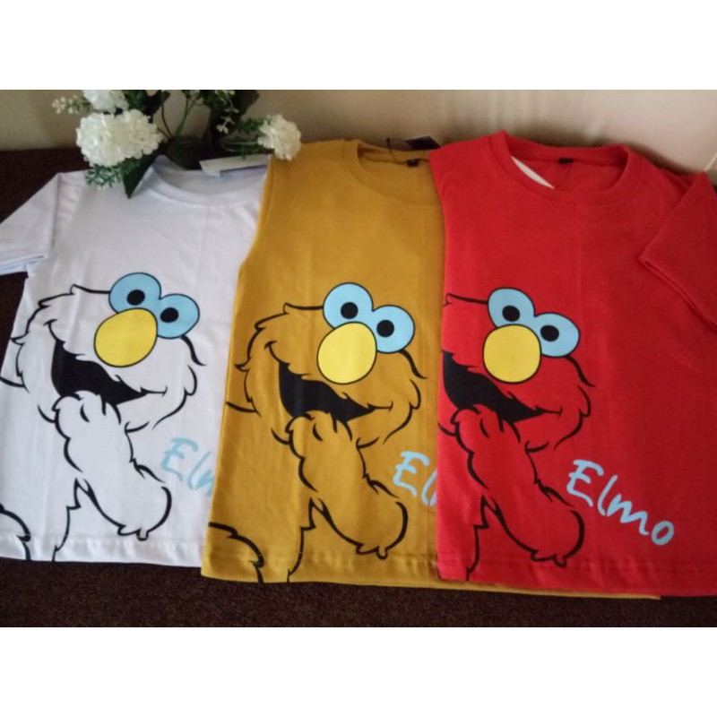 kaos anak elmo
