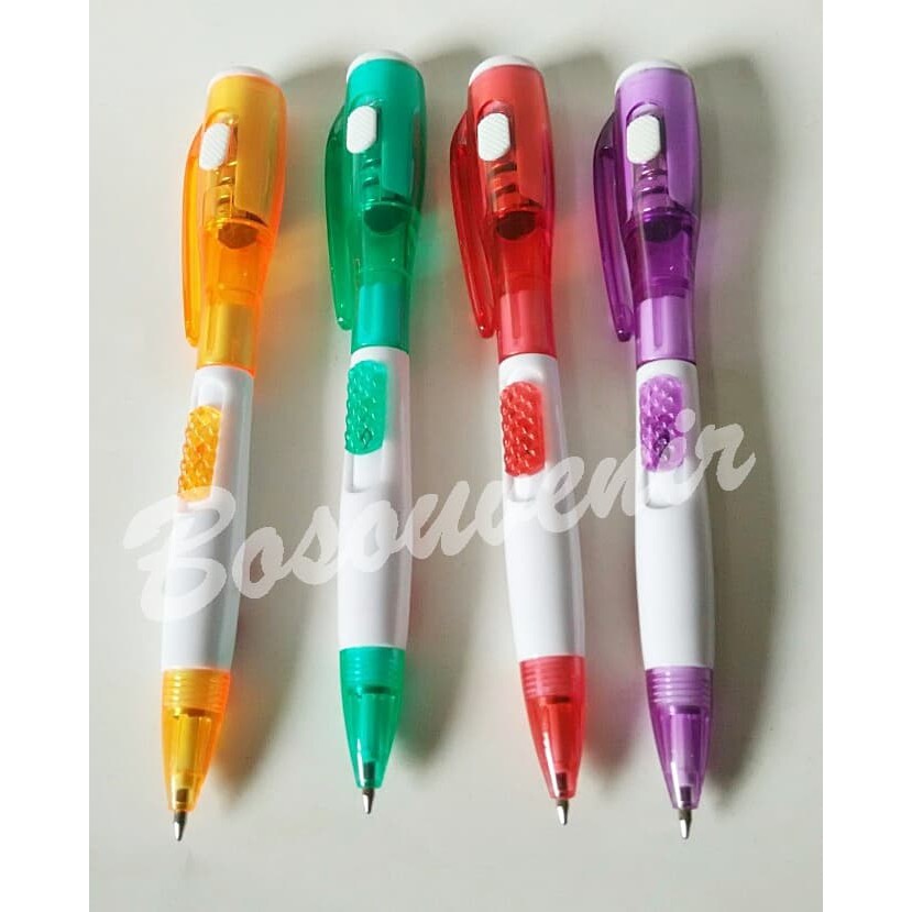 

souvenir pulpen senter / Unik Model Terbaru