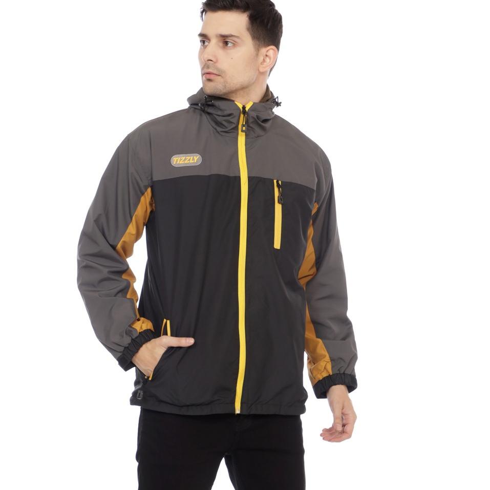 New Promote Tizzly Jaket Gunung Avernus Grey-Black
