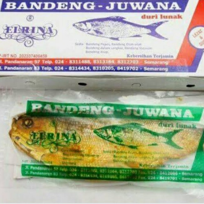 1/2 KG Bandeng Presto Duri Lunak Juwana Elrina Pandanaran Semarang