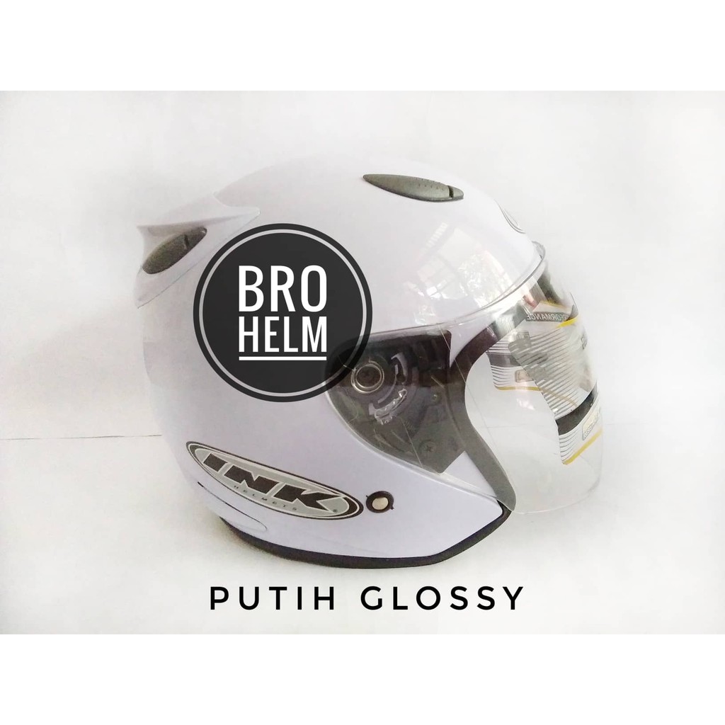 

helm ink Putih [PAKE KARDUS]