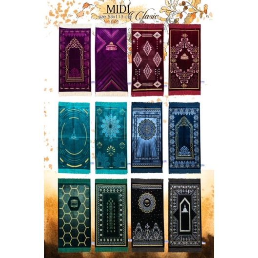 sajadah turky sajadah dewasa sajadah ukuran 70x110 sajadah berkualits bagus untuk ibadah sholat