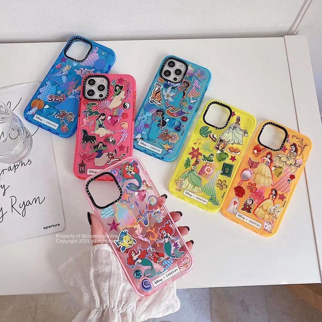 CASETiFY Disney Princess Vol 2 (iPhone 12Mini/12/12Pro/12Pro Max/7/8/7+/8+/X/XS/XS Max/11/11 Pro/11 