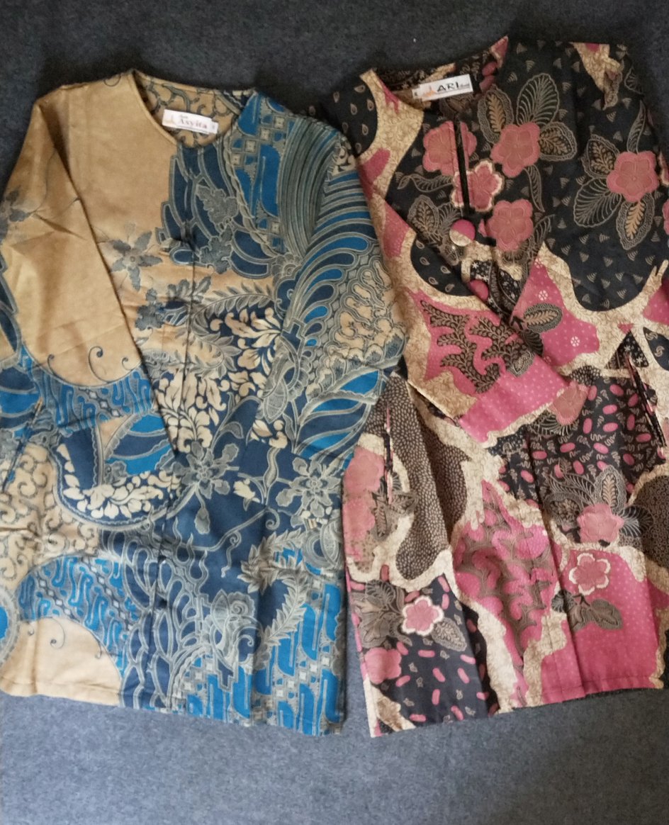 Batik Tunik Bahan Katun Pekalongan Full Trikot Batik Db Thamrin City