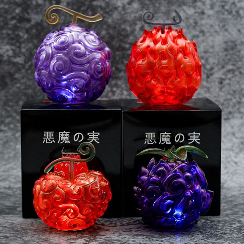 Figure Devil Fruit 10CM Figure DF Devil Fruit Gomu Gomu no Mi Devil Fruit Mera Mera No Mi Devil Frui