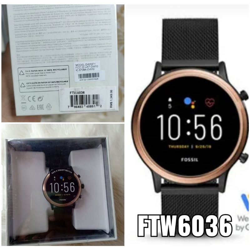 FTW6036 smartwatch gen 5