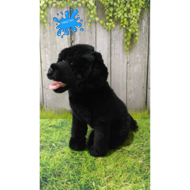 Boneka Anjing Labrador duduk