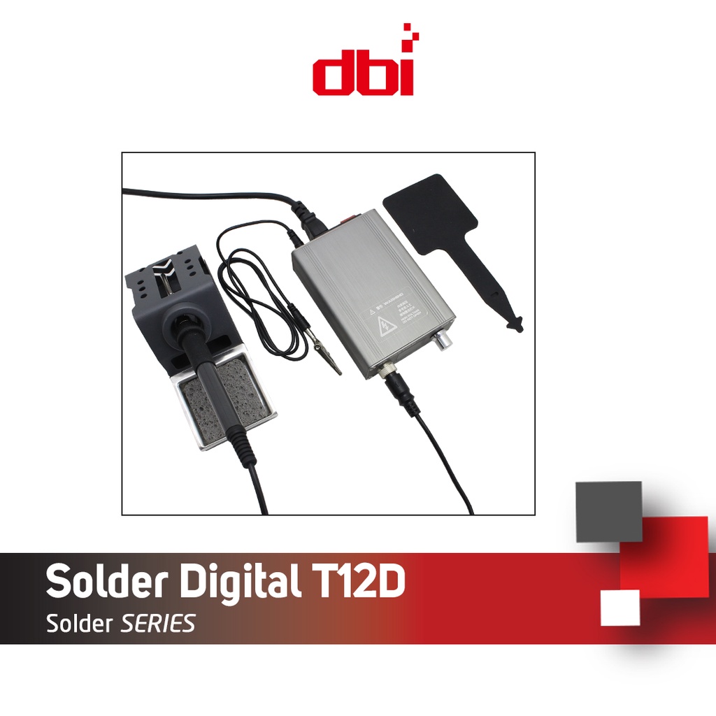 Solder Tangan Pengatur Suhu T12D Premium