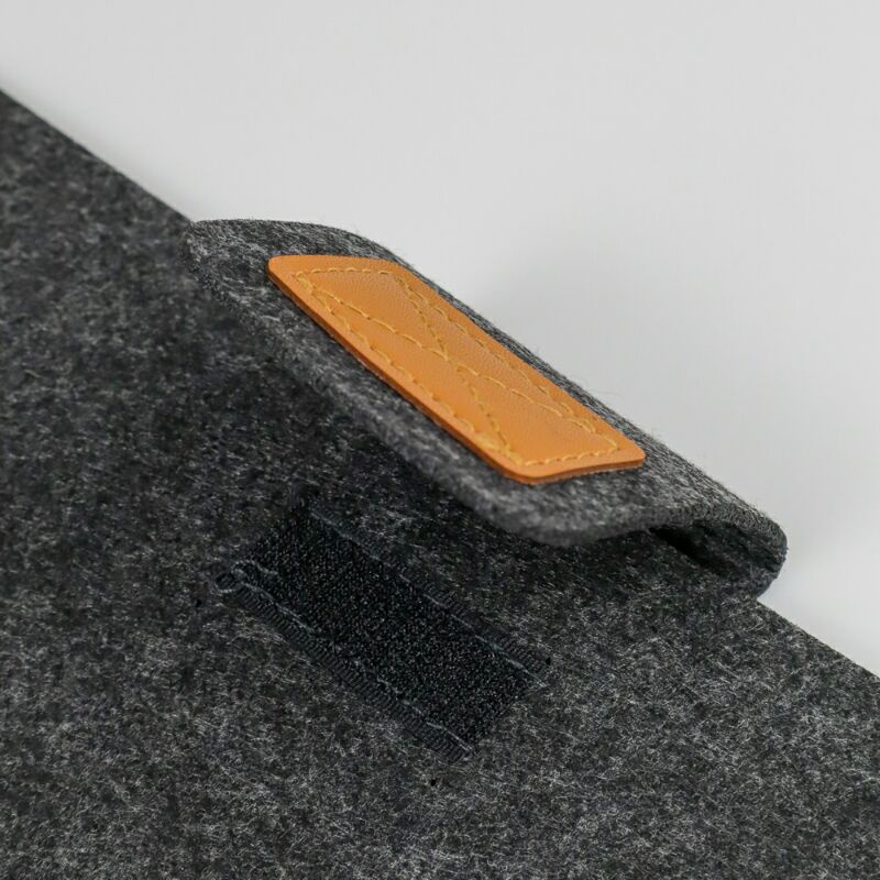 Rhodey Felt Sleeve Case Laptop 15 Inch Da98 Dark Gray