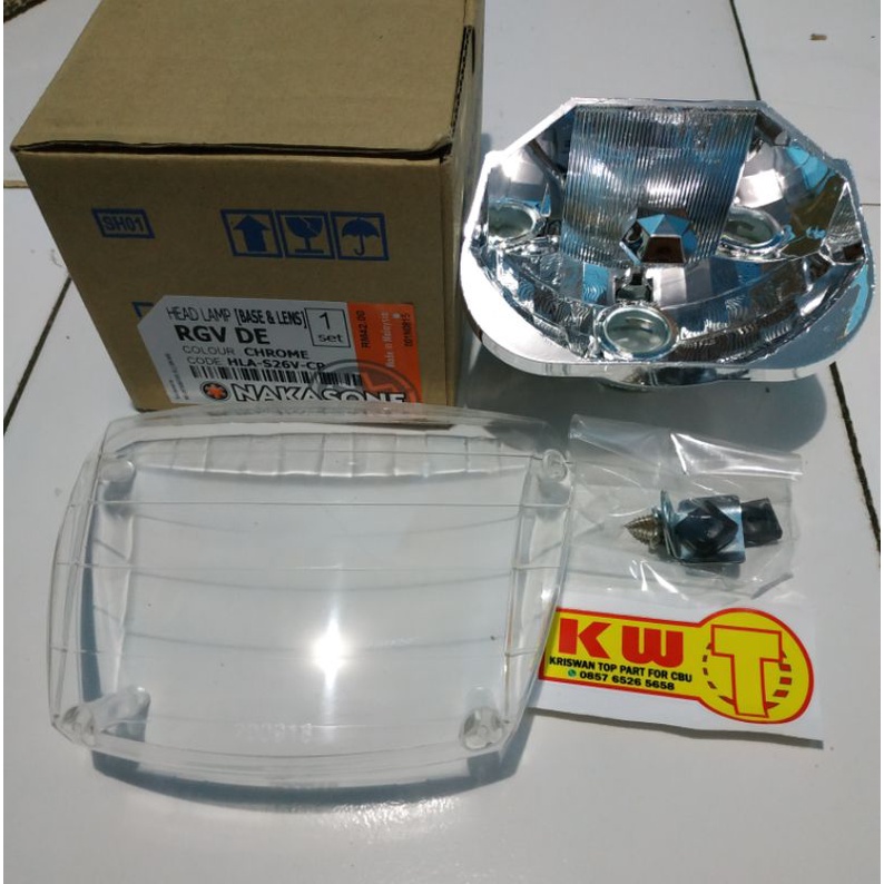 refelektor satria lumba rgv refelektor rgv headlamp rgv