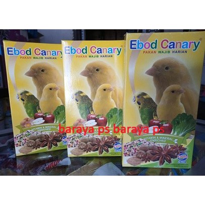 Ebod Canary/Kenari Box  Pakan Burung/Makanan Burung