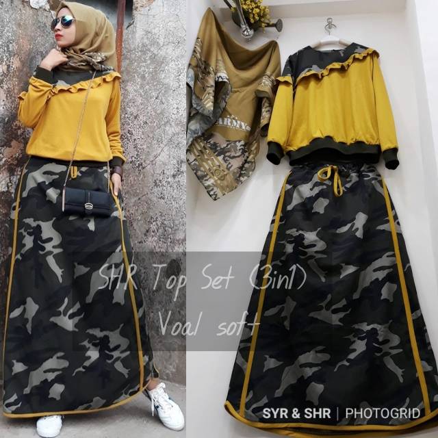 SETELAN ROK ORI SHR REAL PICT