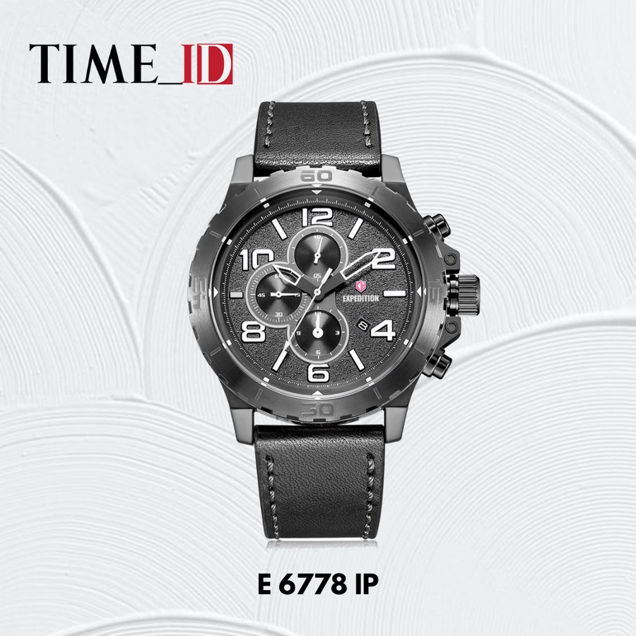 Jam Tangan Expedition E 6778 MC Black Pria