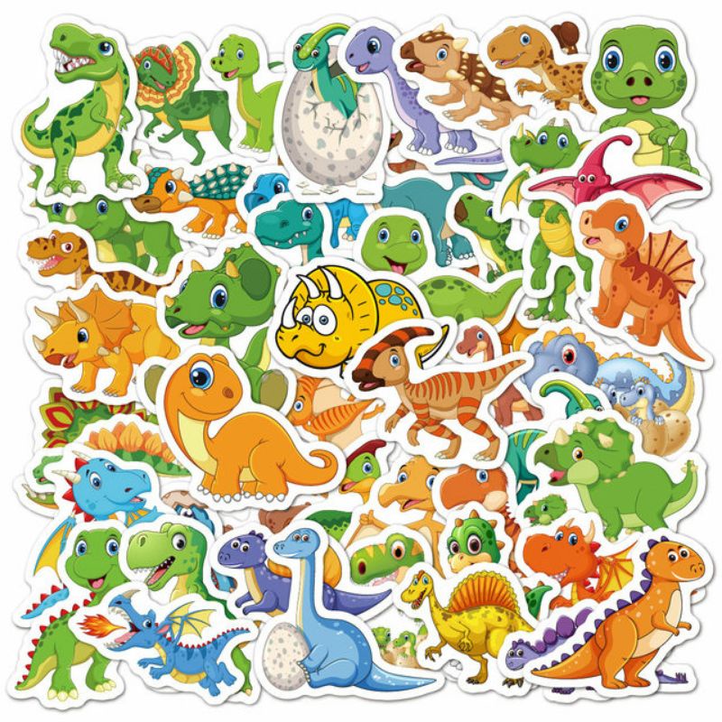 

Stiker Dinosaurus Pack Style 260268- Stiker Aesthetic Keren Imut Laptop, Aksesoris Hp, Anti Air, Motif, Helm, Tumbler, Koper, Kulkas