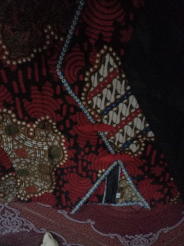 Blouse Batik Kombinasi