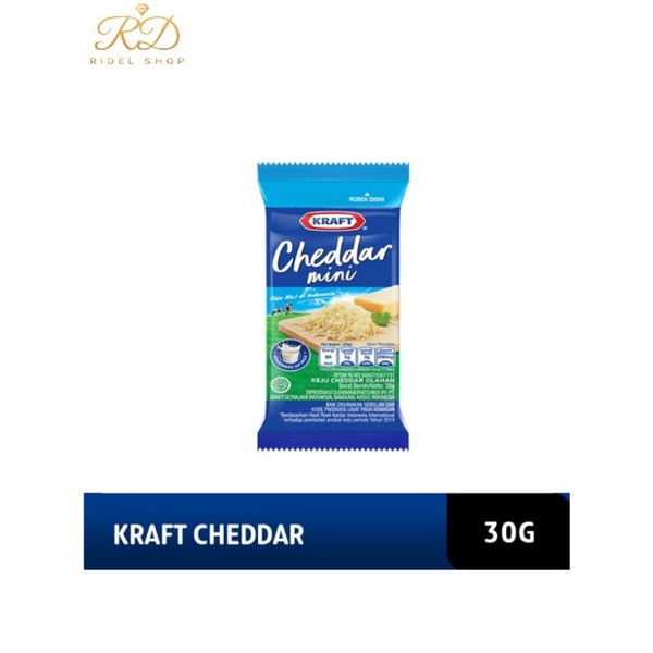 

Keju Cheddar 30gr